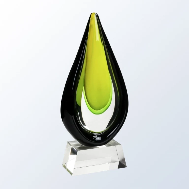 Small Goldfinch Award w/Clear Base Award 1