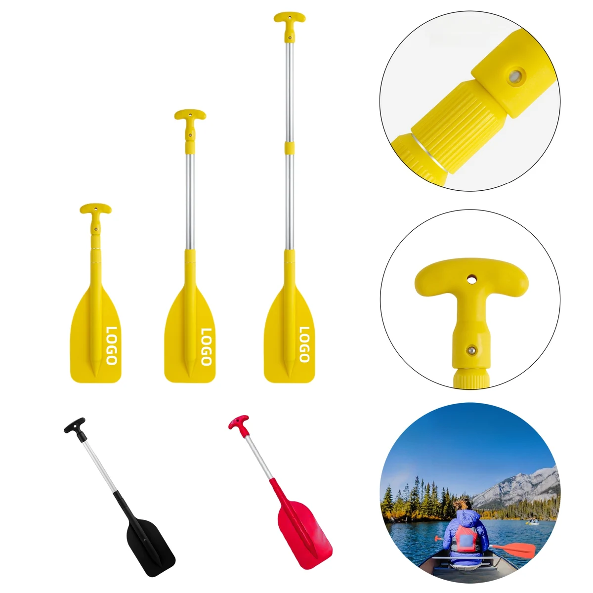 Telescoping Emergency Paddle 1