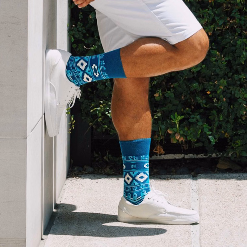 Cotton Coach Socks - Motivational Comfort for Team Leaders - American Made