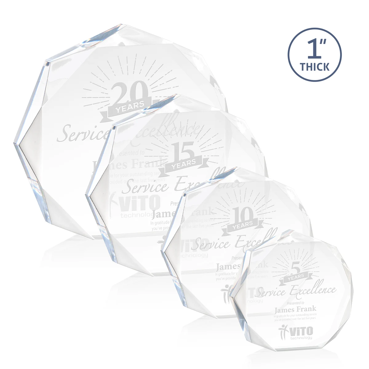 Piedmont Award - Clear 1