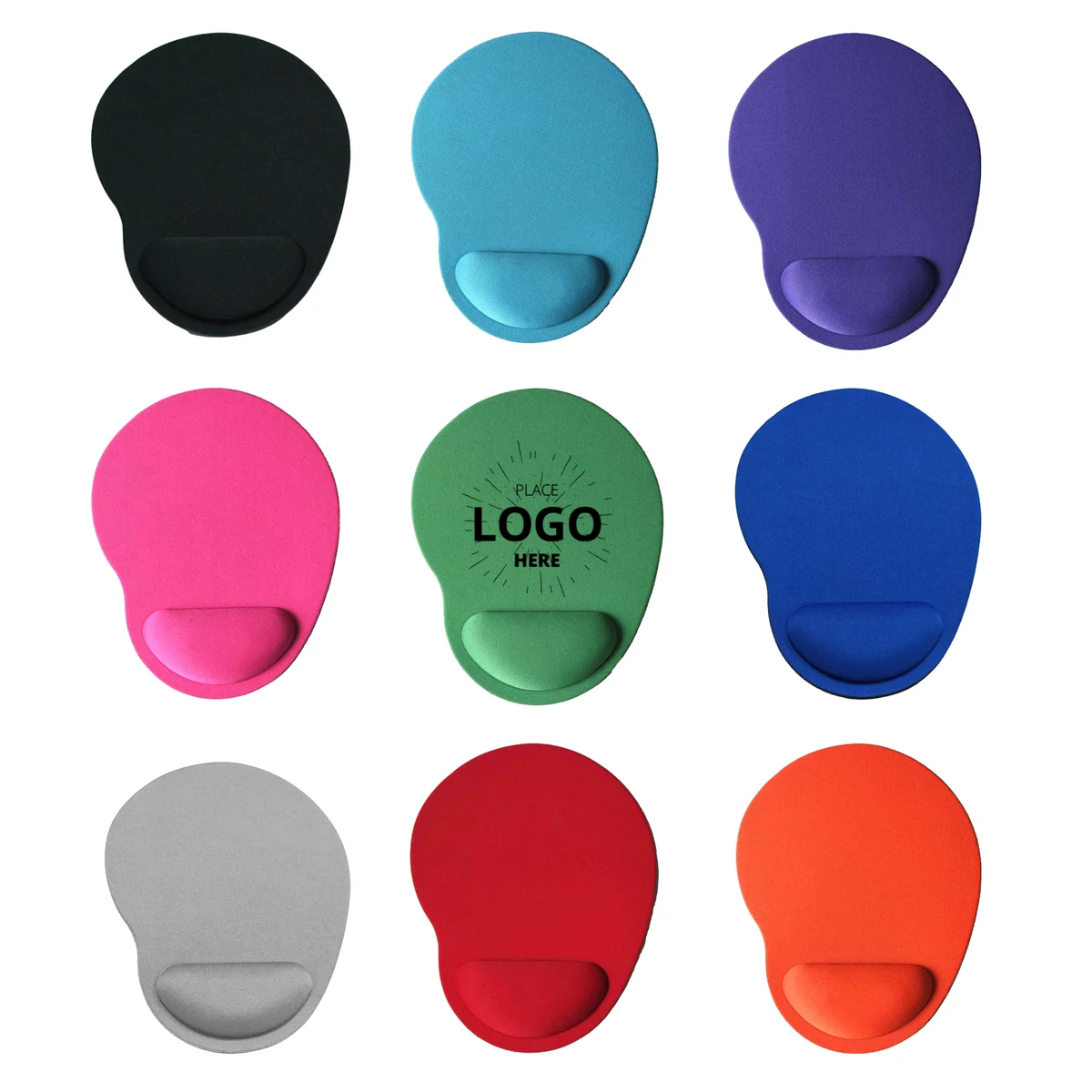 Customizable Colorful Wrist Rest Mouse Pad 1