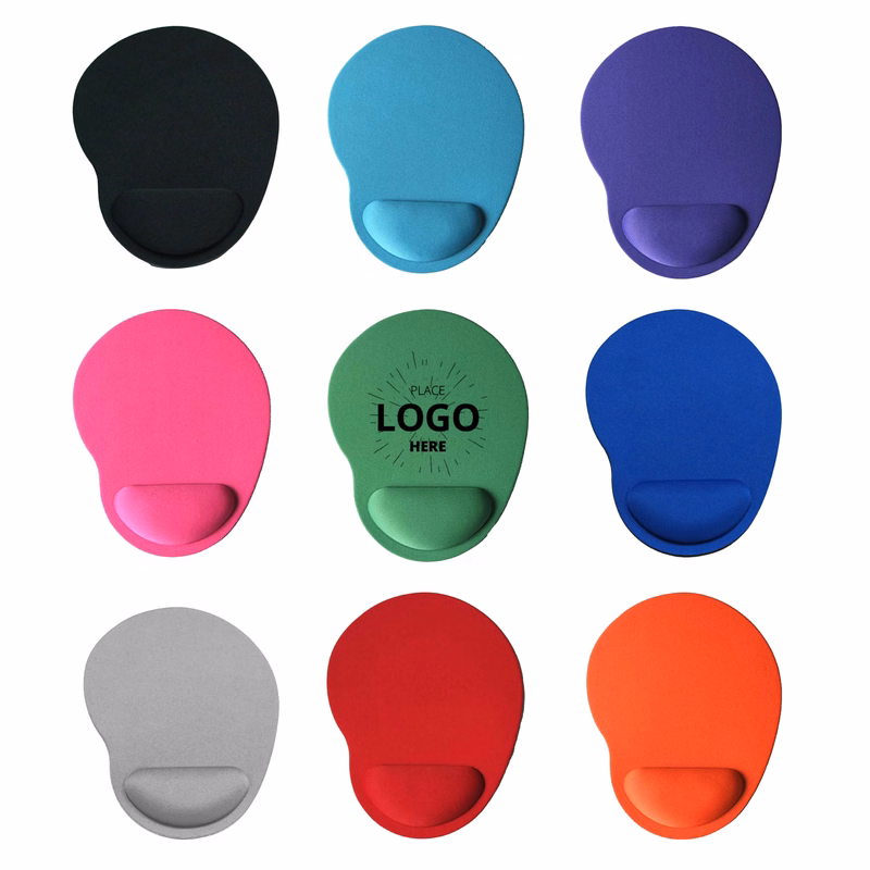 Customizable Colorful Wrist Rest Mouse Pad