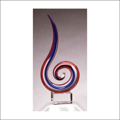 Art Glass Sculpture 14.5" 1