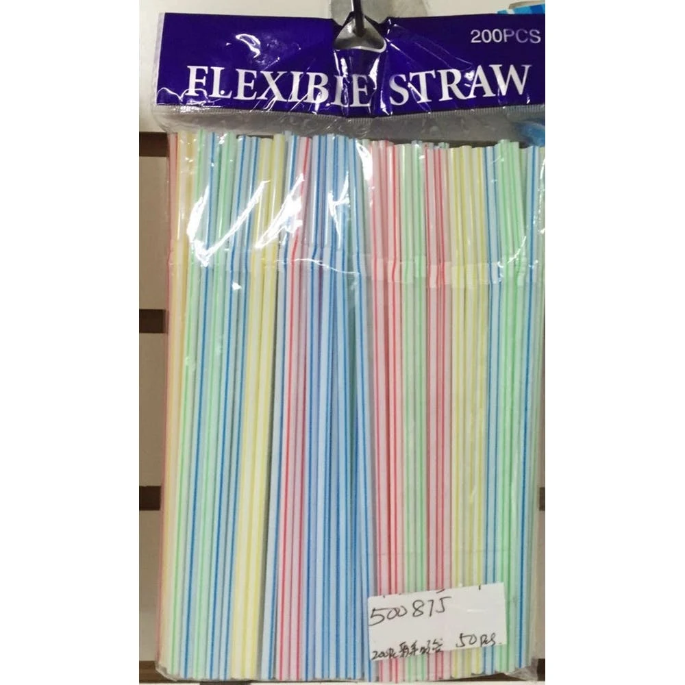 Drinking Straws - Assorted 100 Count 1