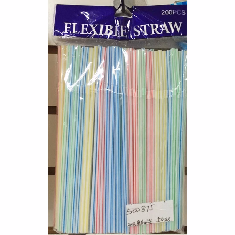 Drinking Straws - Assorted 100 Count