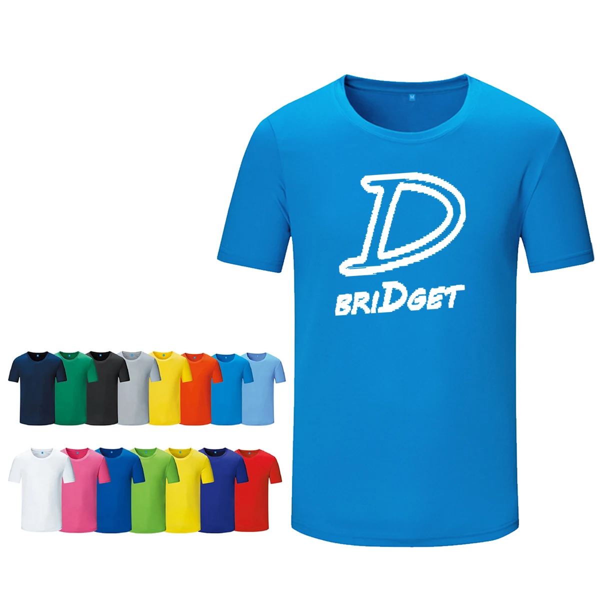 Polyester Quick-dry Adult Tee Shirt 1