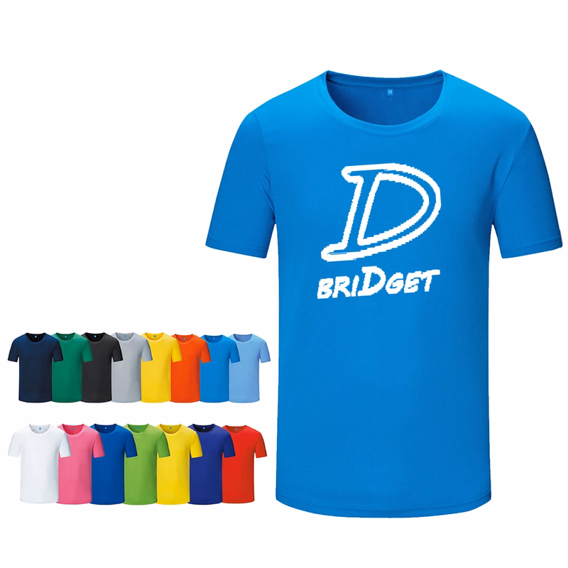 Polyester Quick-dry Adult Tee Shirt
