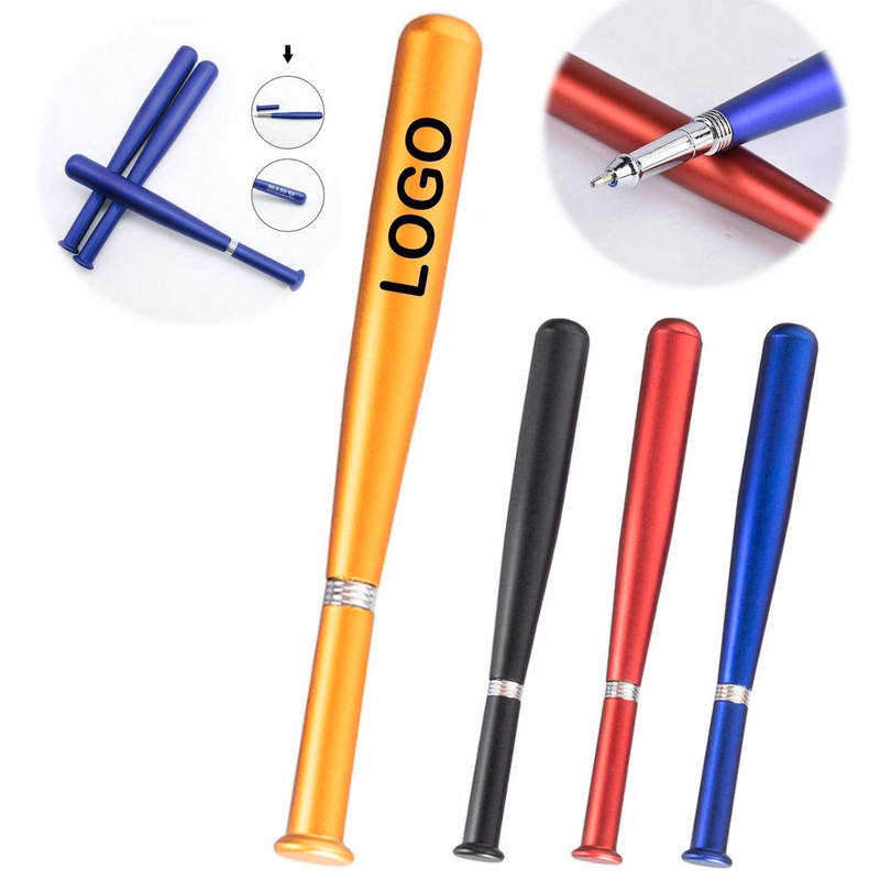 Baseball Bat Ballpoint Pen Novelty Stationery