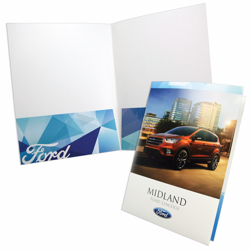 Full Color Quick Ship 2-Pocket Folder