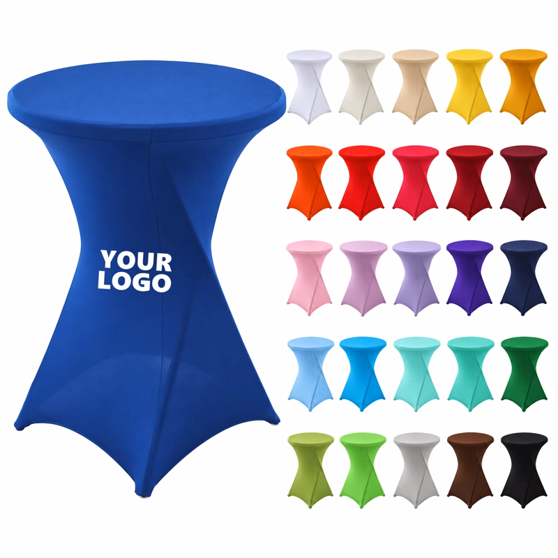 Lightweight Polyester Cocktail Table Cover