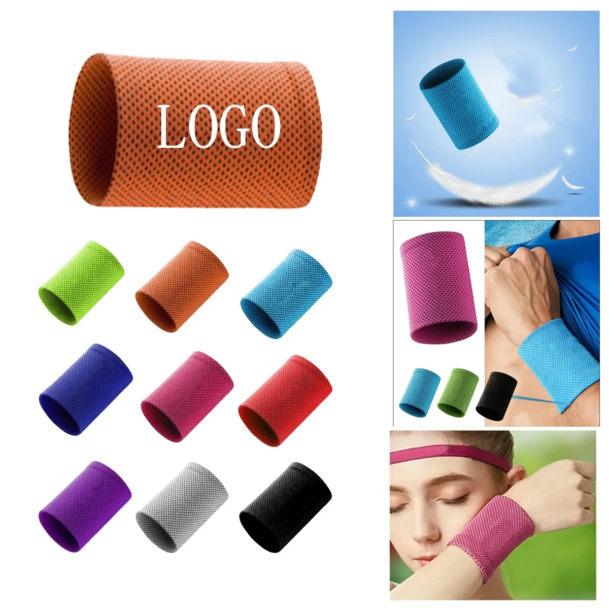 Ice Silk Wristband 1
