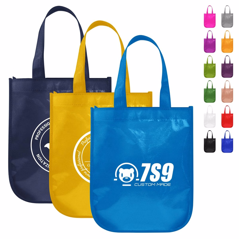 Customizable Rounded Corner Laminated Non-Woven Bag