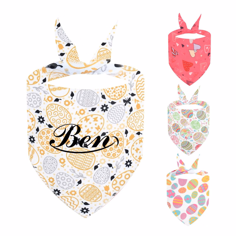 Adorable Polyester Pet Drool Bib