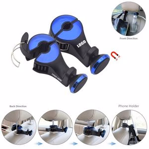 Magnetic Car Headrest Bag Hanger And Phone Holder