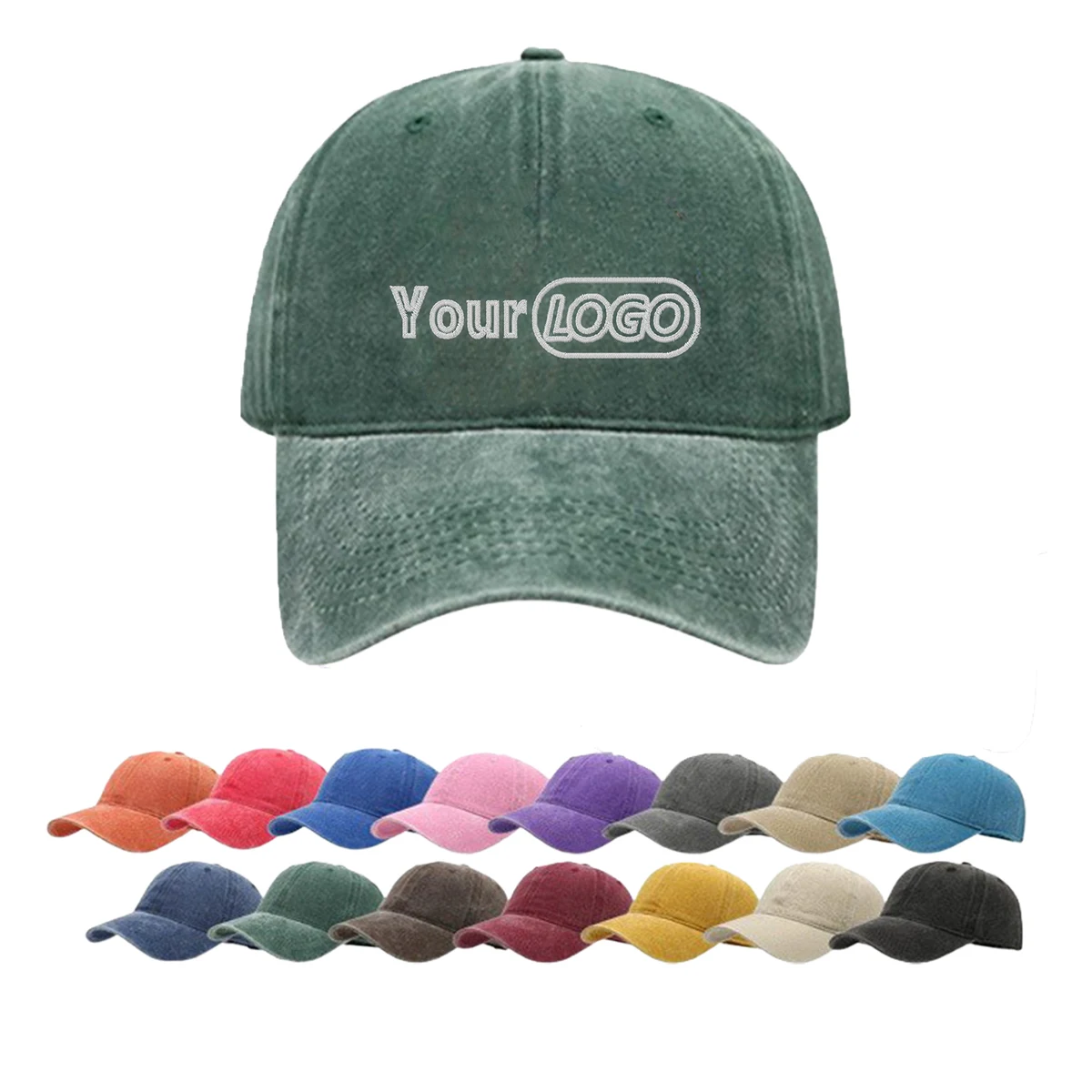Polyester Unisex Adult Baseball Hats Caps 1