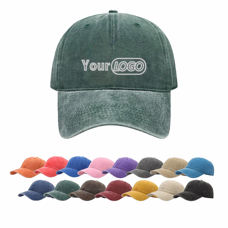 Polyester Unisex Adult Baseball Hats Caps