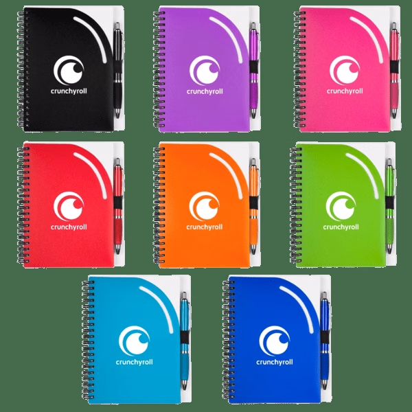 Curvy Top Notebook Set