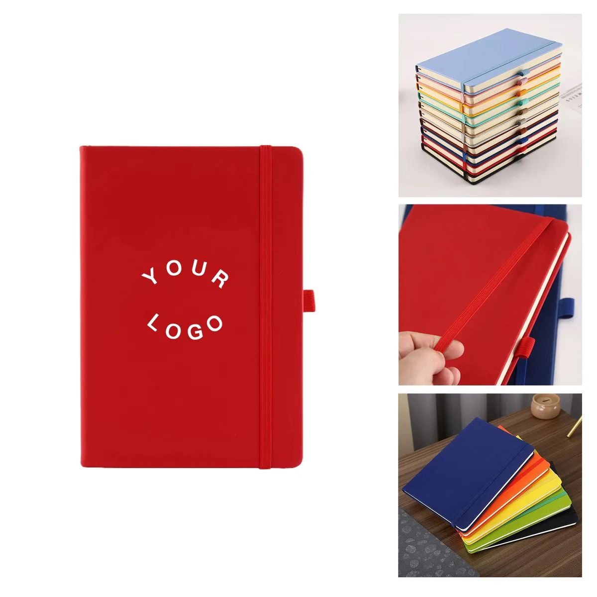 PU Leather Notebook With Pen For Business Use 1