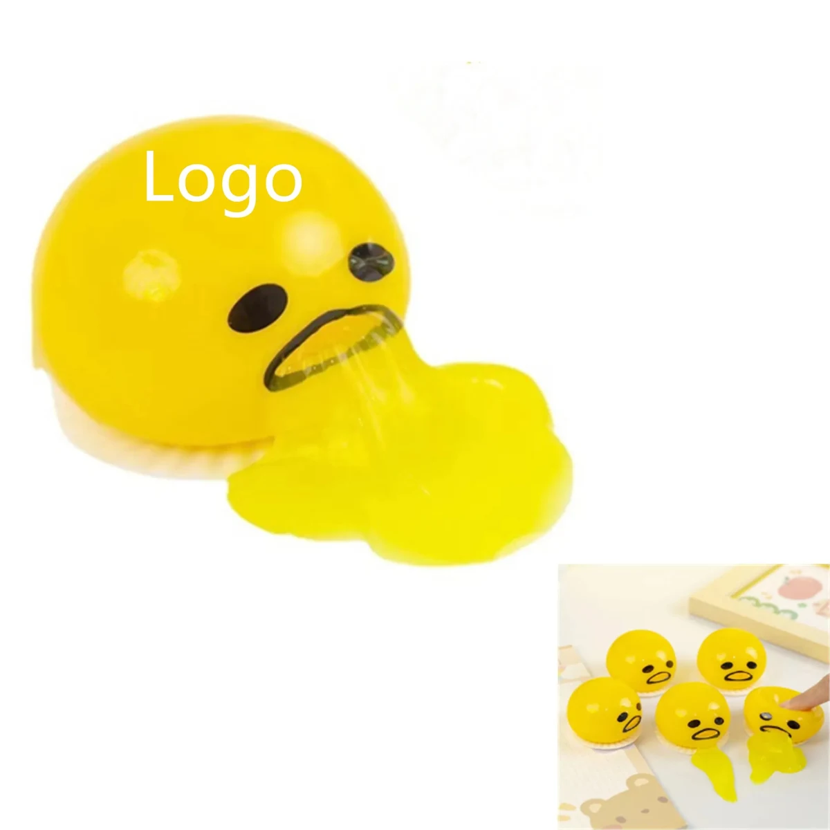 Vomiting And Sucking Egg Yolk Ball Toys 1