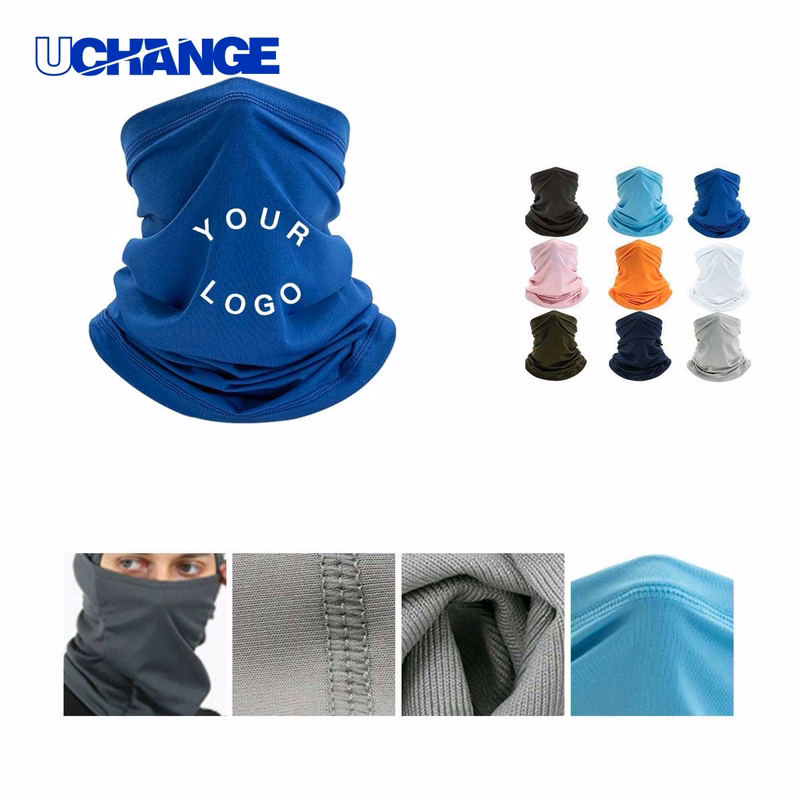 Polyester Cooling Neck Scarf Wrap for Sports and Travel