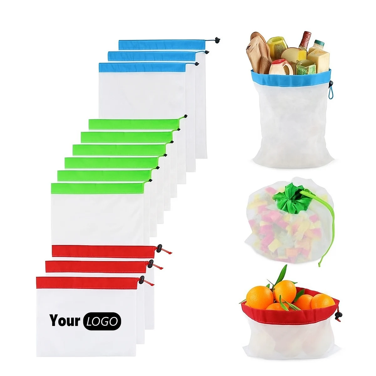 Reusable Mesh Produce Storage Bags 1
