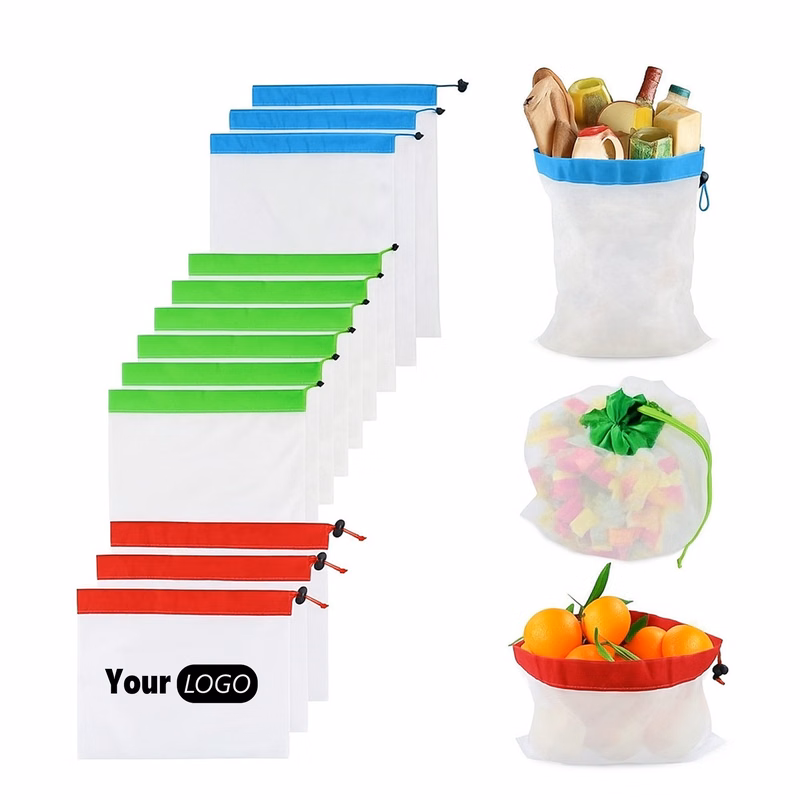 Reusable Mesh Produce Storage Bags