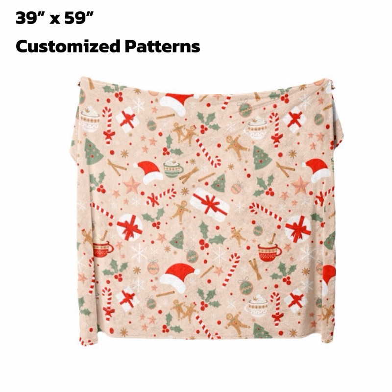 39" x 59" Full Color Premium Blanket