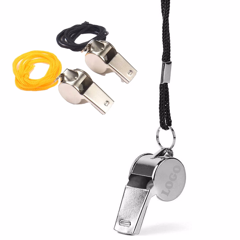 MOQ 20 Referee Whistle With Lanyard