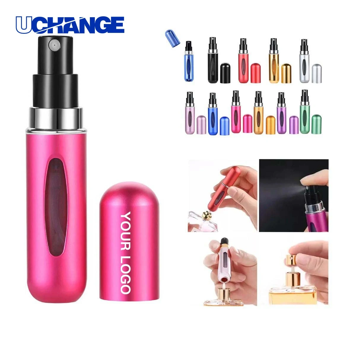 Perfume Atomizer Bottle Dispenser with Fine Mist Spray for Travel 1