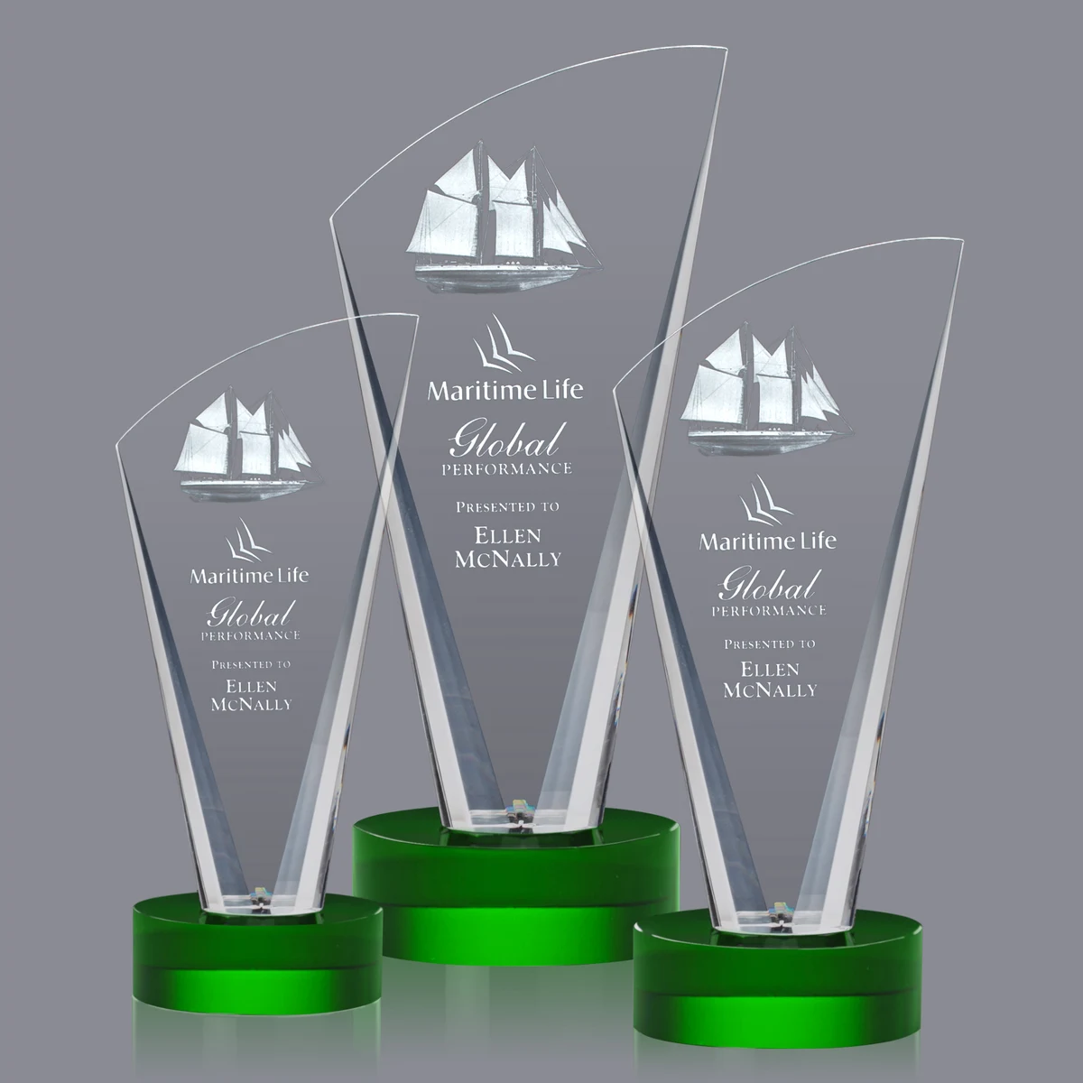 Brampton 3D Award - Green 1