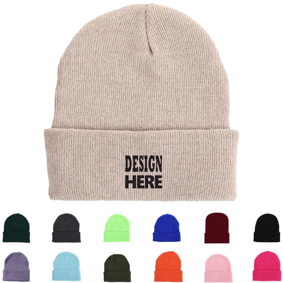 Single Color Knit Cap 1