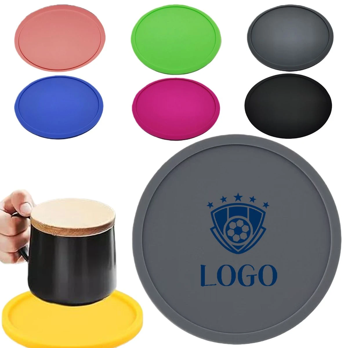 Silicone Beverage Hot Cup Coaster 1