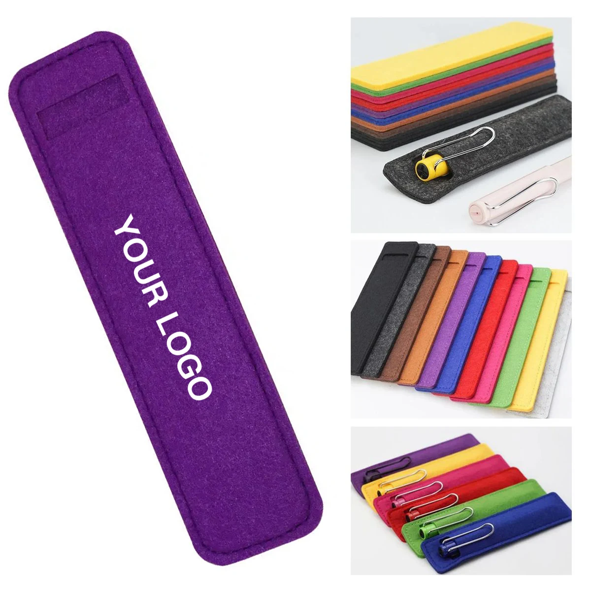 Portable PU Leather Pen Case for Business Use 1