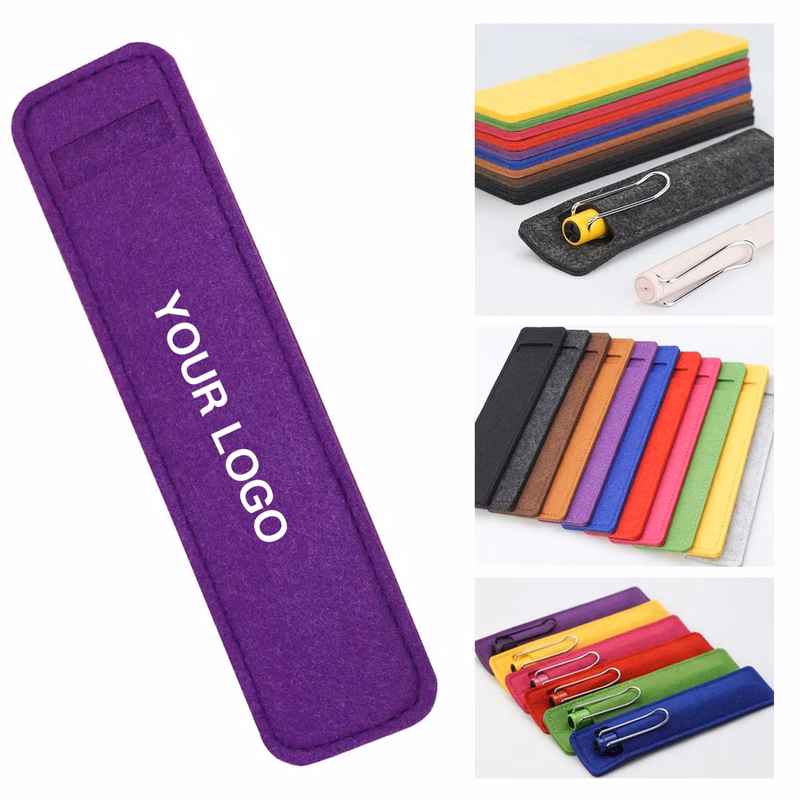 Portable PU Leather Pen Case for Business Use
