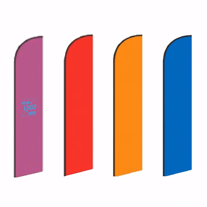 7-Foot Double-Sided Half Drop Cloth Banner