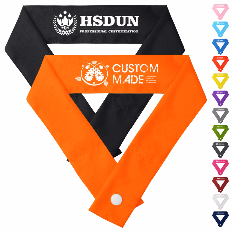 Snap-Button Sublimation Cooling Neck Wrap