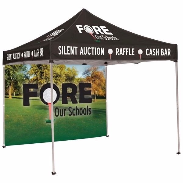 10' x10' Instant Canopy Tent with Full Digital Graphics