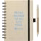 FSC® Mix 5" x 7" Wheat Straw Notebook with Pen