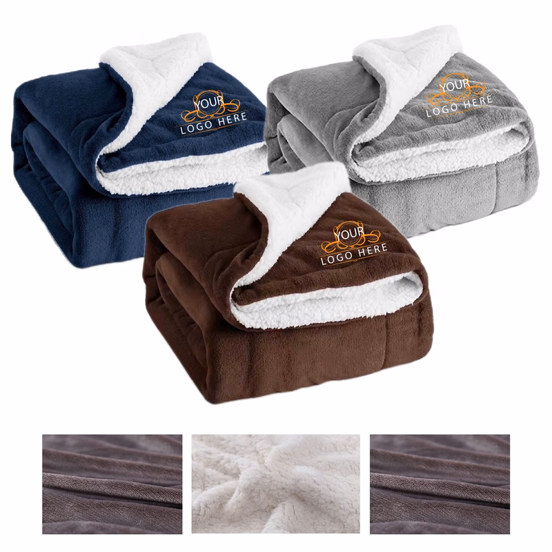 Embroidered Soft Blankets