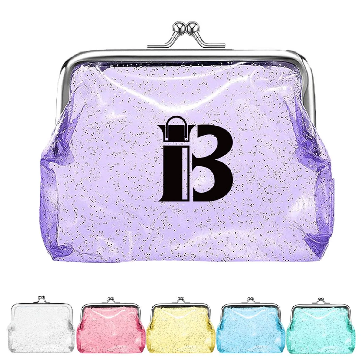 PVC Sequin Transparent Coin Wallet 1
