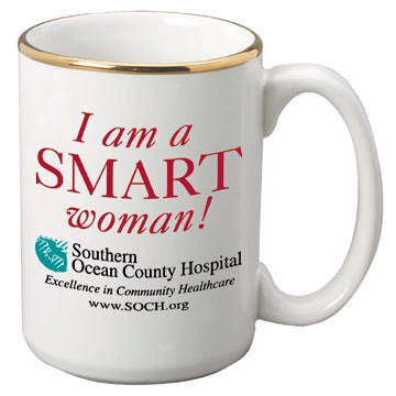 15 oz. White Maxi Ceramic Mug