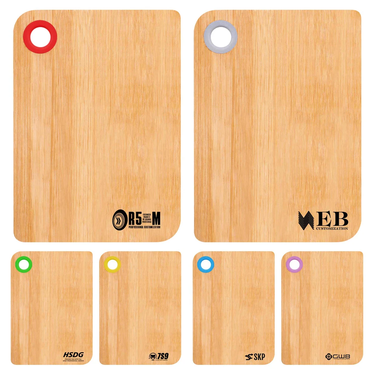 Reversible Kitchen Bamboo Cutting Board 1