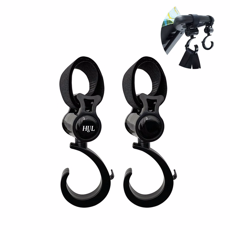 Universal Rotating Plastic Baby Stroller Hook
