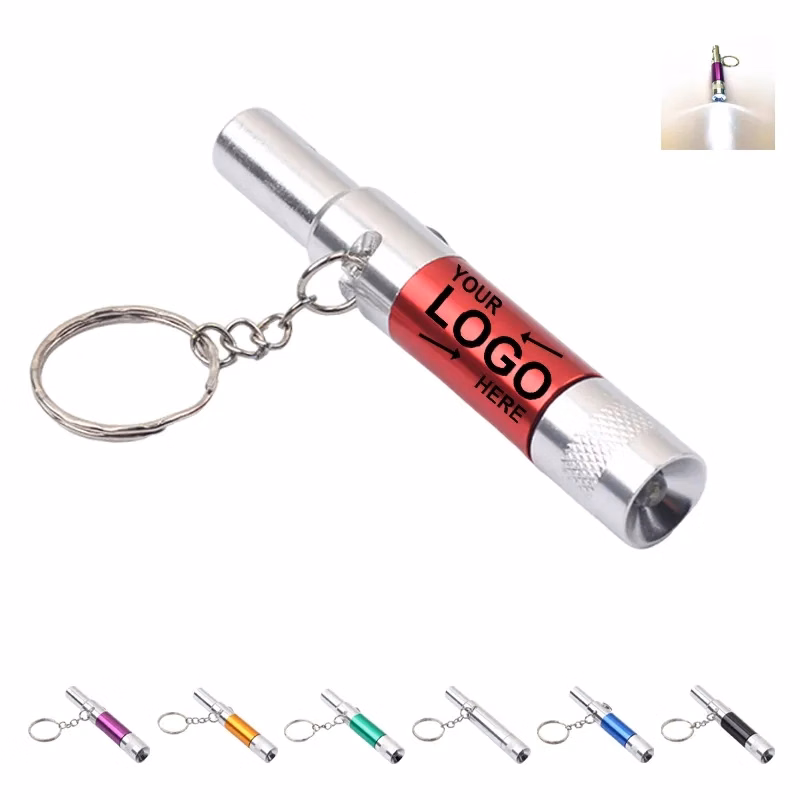 3 In 1 Whistle Light Compass Keychain