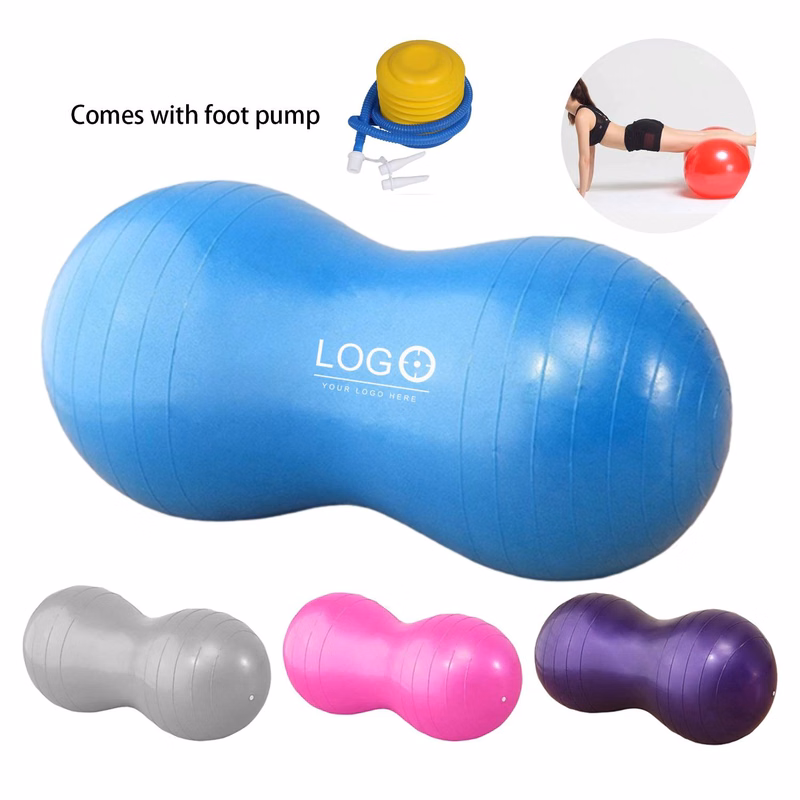 Thickened PVC Peanut Exercise Ball