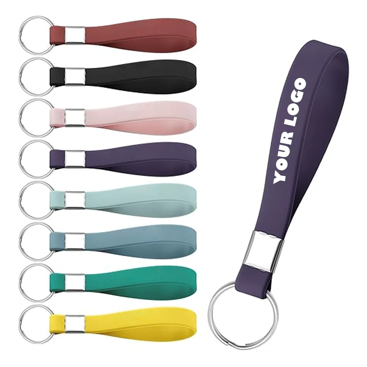 Personalized Silicone Keychain Accessories And Pendants 1