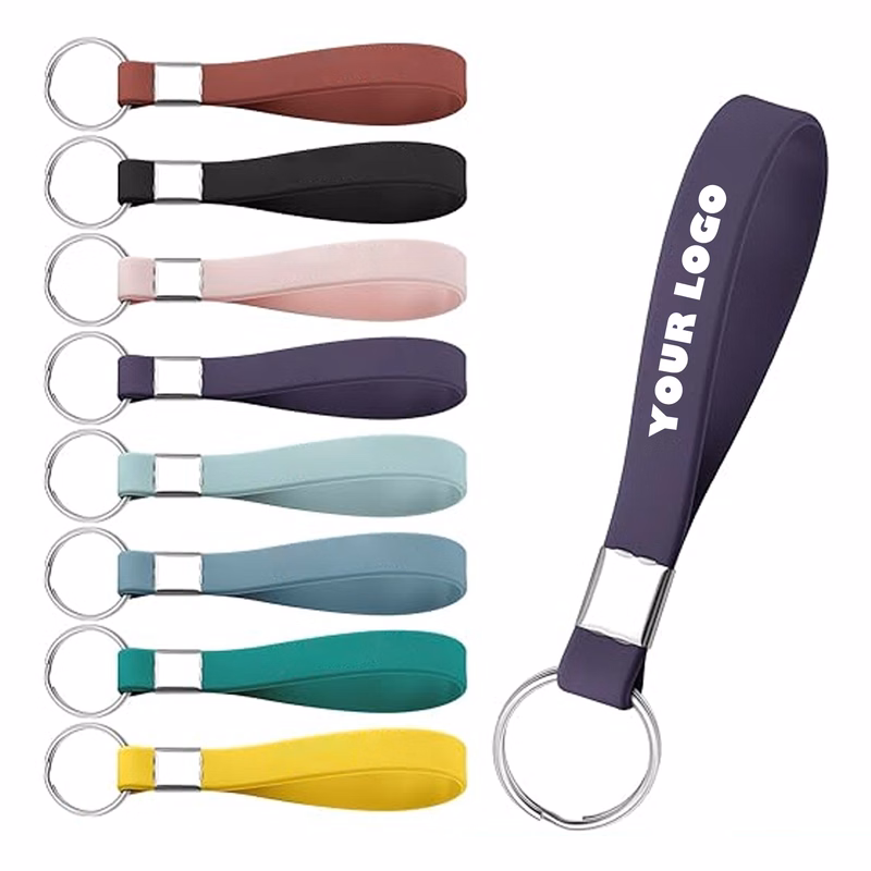 Personalized Silicone Keychain Accessories And Pendants