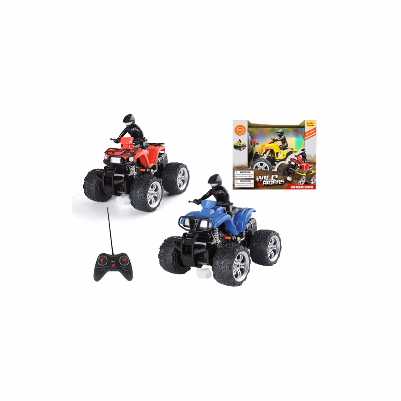 ATVs with Rider - Remote Control 3 Colors 6.5"