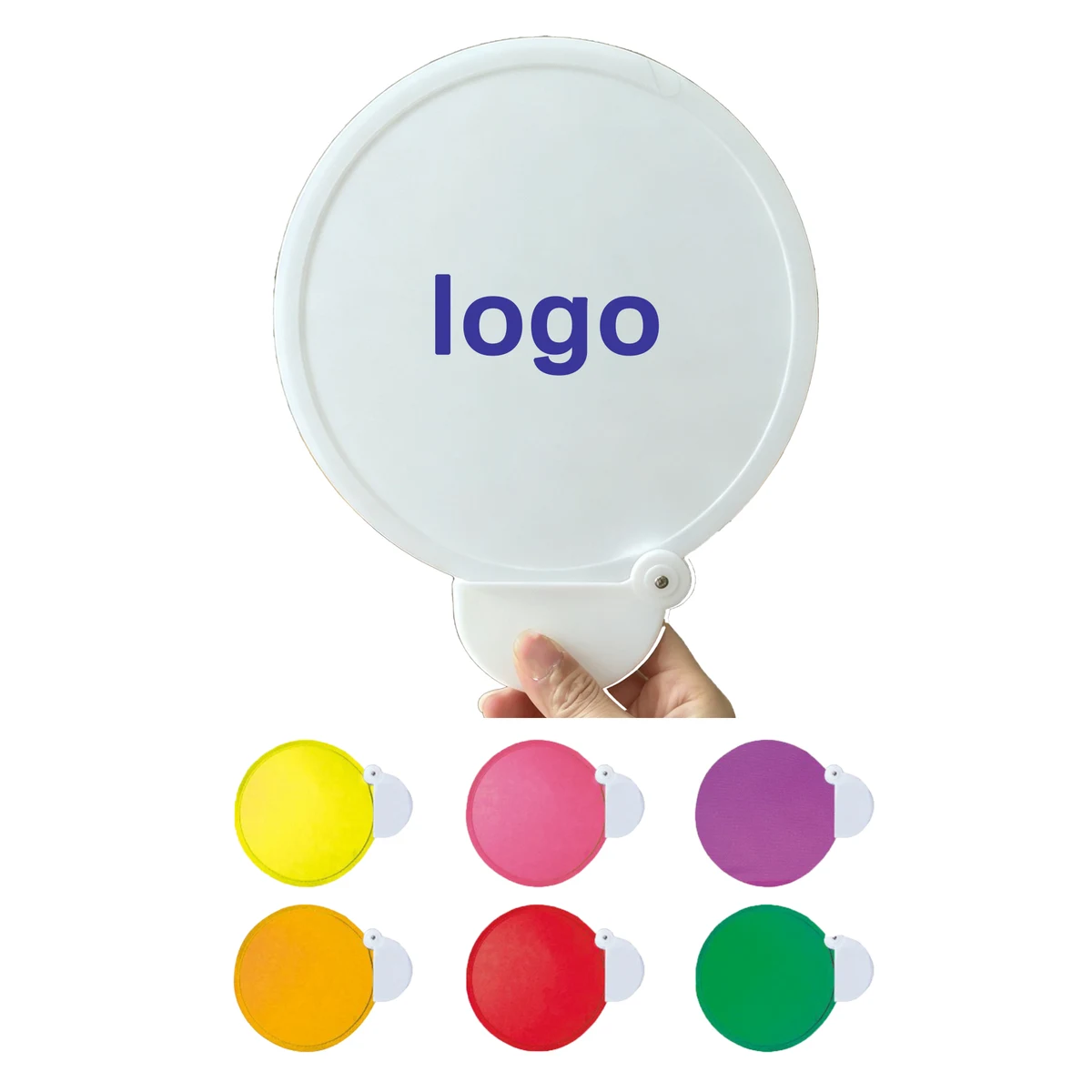 Portable Folding Event Fan With Handle 1