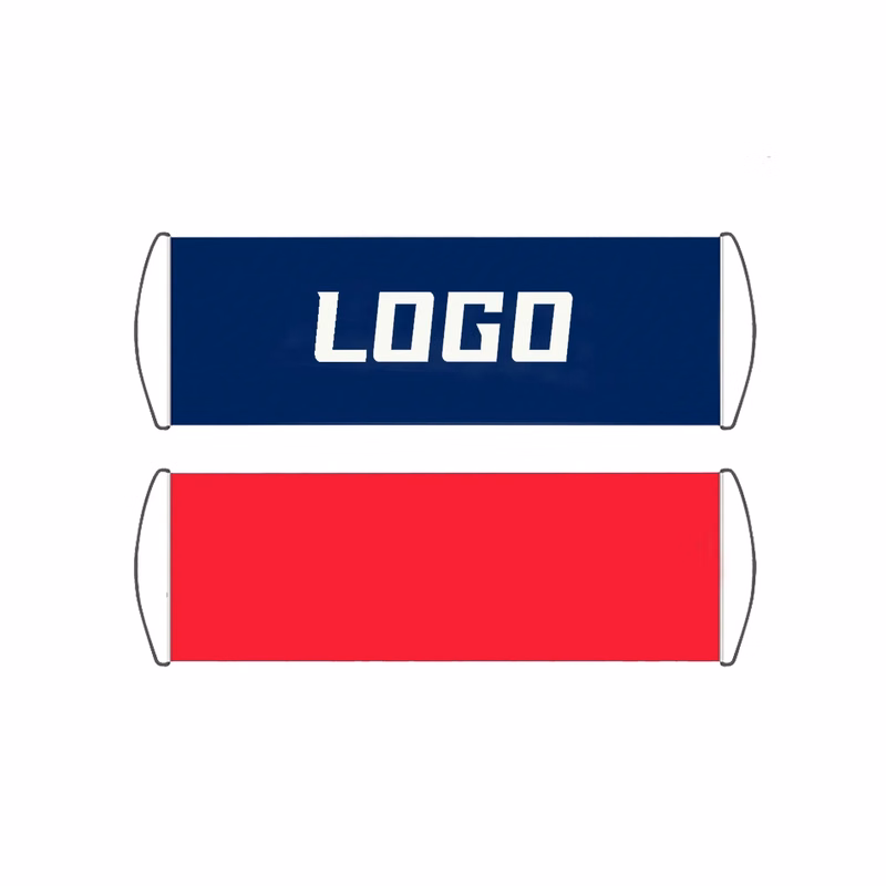 Full Color Rolling Banner Hand Flag MOQ50pcs